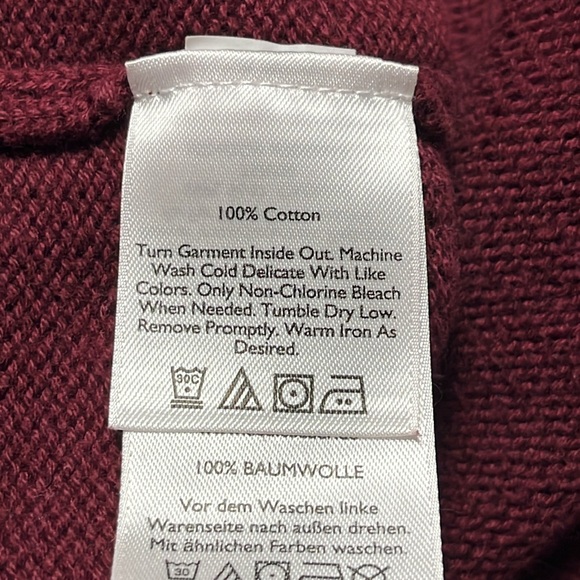 Eddie Bauer 1/4 zip cotton sweater 3XL - Picture 6 of 6